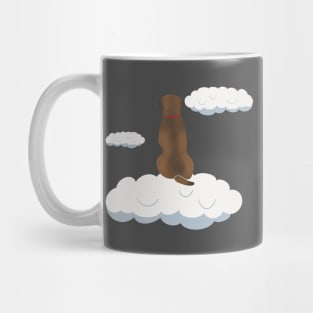 Dog in heaven Mug